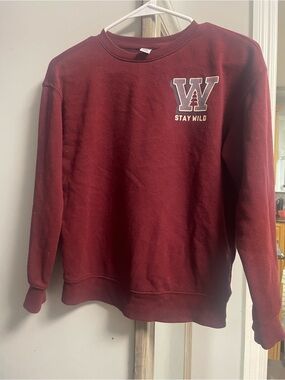 Old Navy Maroon Crewneck Sweatshirt